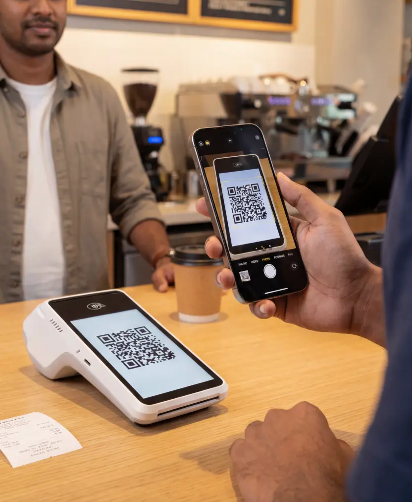 Scan to Pay QR payment with Payable terminal