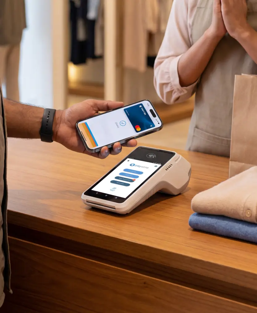 Contactless tap payment with Payable terminal